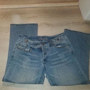 Women's sweet lips jeans capris size 9/10